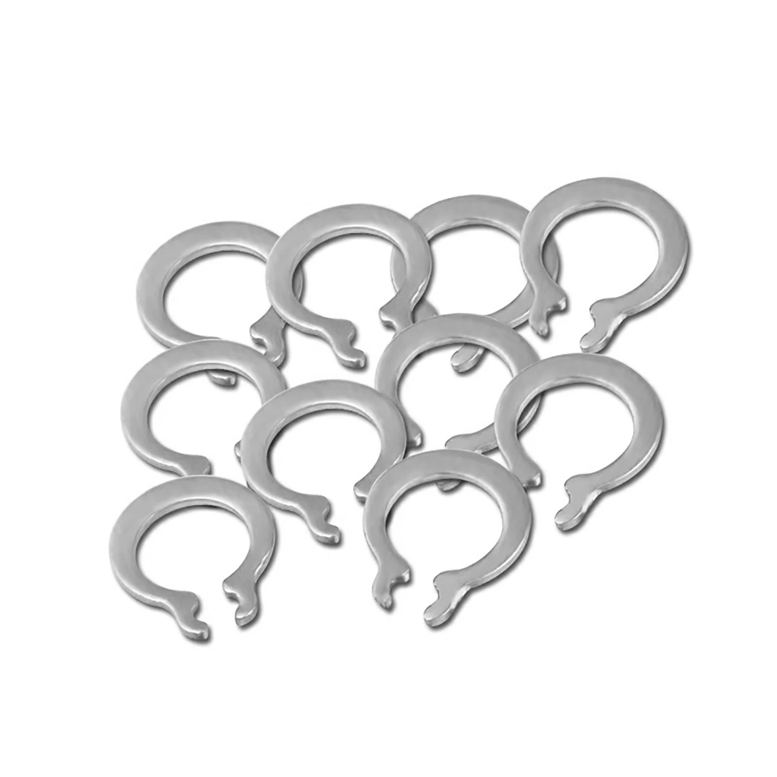 50Pcs 3mm 4mm 5mm 6mm 8mm GB894 DIN471 A2 304 Stainless Steel C-type External Circlips Retaining Rings Snap CirClip