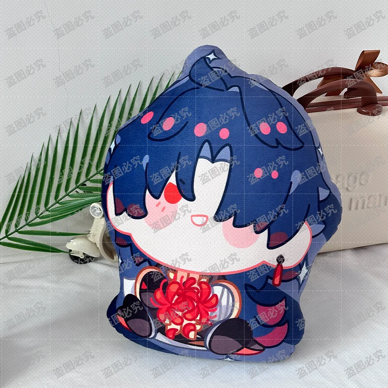 

38CM Anime Game Honkai: Star Rail Blade Cosplay Cushion Cartoon Pillow Decorate Two-sided Plush Cute Xmas Gift Ornament