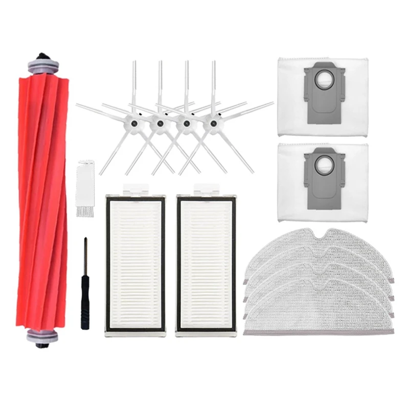 Piezas de Repuesto de plástico para Roborock, cepillo lateral principal, filtro Hepa, Q7, Q7 Max, Q7 Max, Q7 Plus, Q7 Max Plus, T8