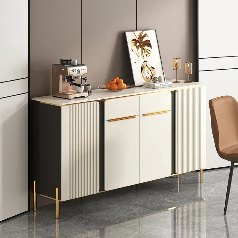 Luxury Sideboard Living Room Cabinets Drawers Nordic Sideboards Glossy Corner Minimalist Cajonera Mid Century House Furniture