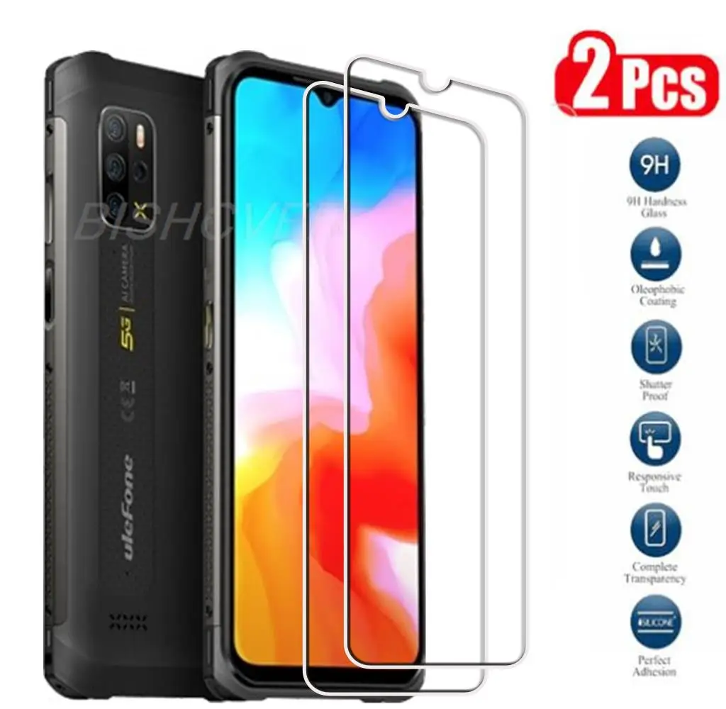 Tempered Glass For Ulefone Armor 12S 12 5G 4G 6.52" Protective Film Screen Protector On Armor 12S 12 5G 4G Phone Glass