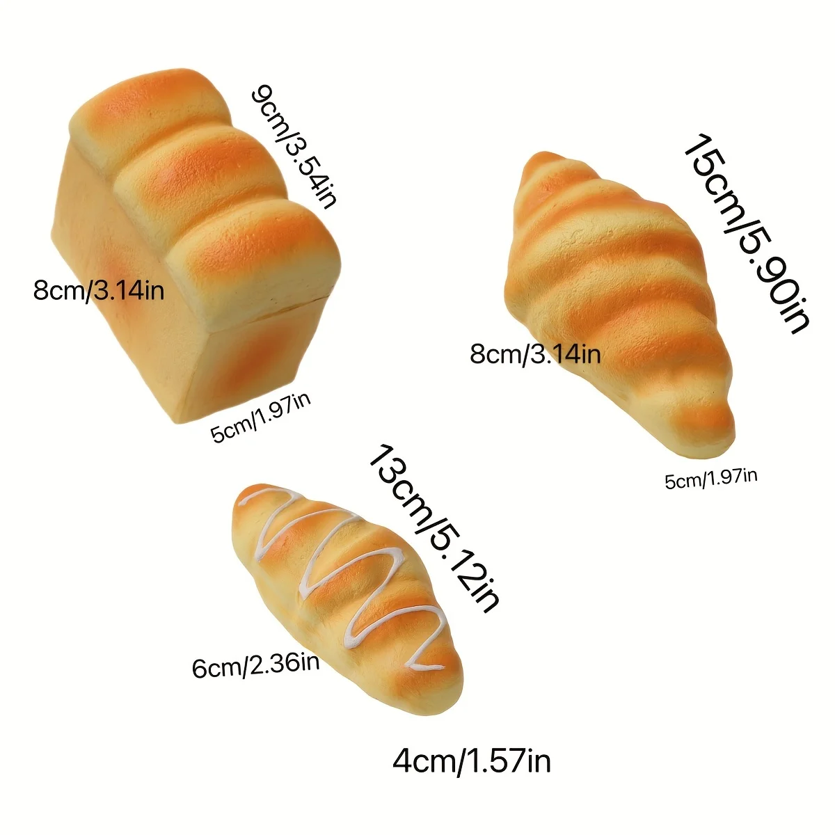 I bambini fingono di giocare con i giocattoli da cucina Ragazza Simulazione Pane morbido artificiale Giochi di cottura alimentare Decorazioni per la casa da gioco Giochi per bambini Giocano con i giocattoli Regalo