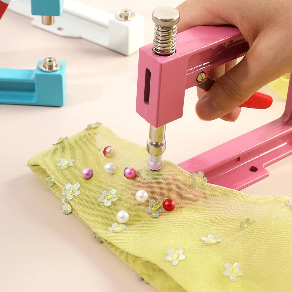 

Hand-pressed Beading Machine, Manual Non-hole Imitation Pearl Inlay Machine, Hand-pressed Beading Four-claw Nail Sewing Tools