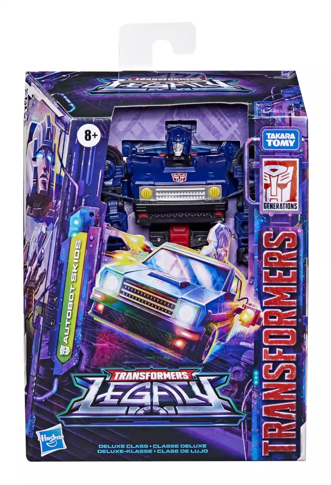 Oryginalny Hasbro Transformers Legacy Autobot Skids Figurka Anime Figurka Model Kolekcja Zabawki Hobbystyczne dla Chłopców Dostępne od Ręki
