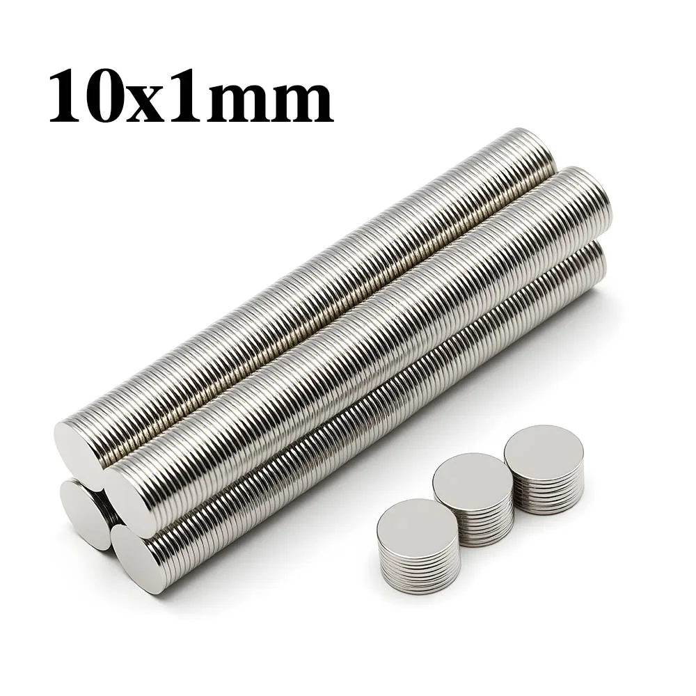 

10x2mm Super Powerful Round Magnet Neodymium Magnet NdfeB N35 Strong Permanent Magnetic imanes Refrigerator Magnet