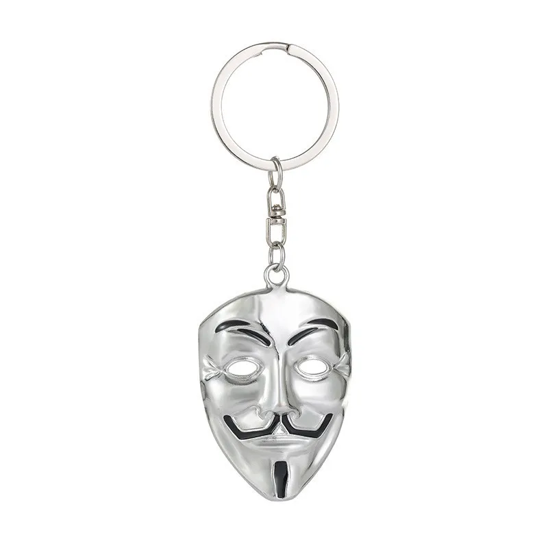 Zinc Alloy Clown Key Chain Auto Bag Accessories Hanger Key Ring