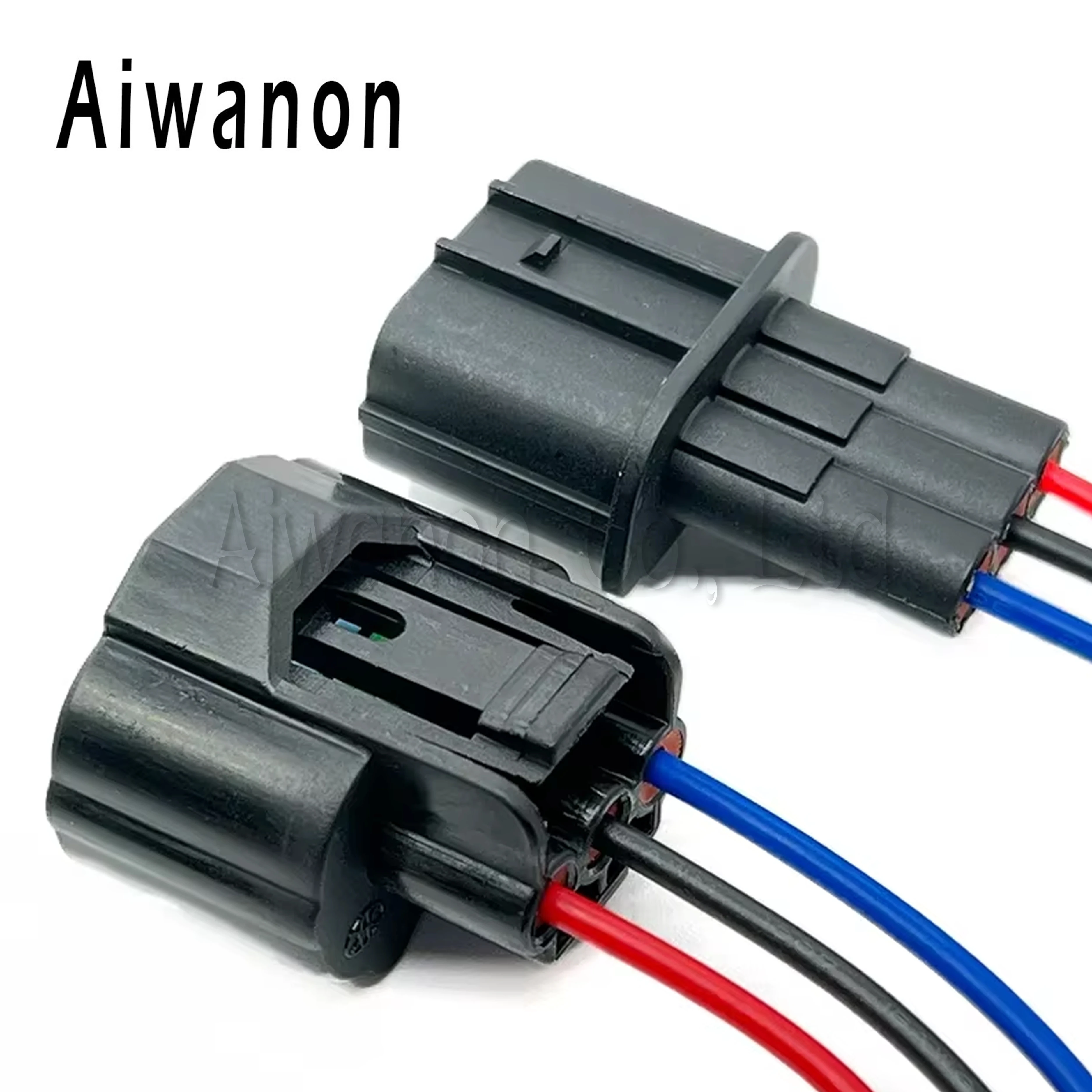 1 Set 3 Pin Auto Ignition Coil Speed Sensor Electrical Cable Connectors Female Male Wire Harness Plug For 6189-0596