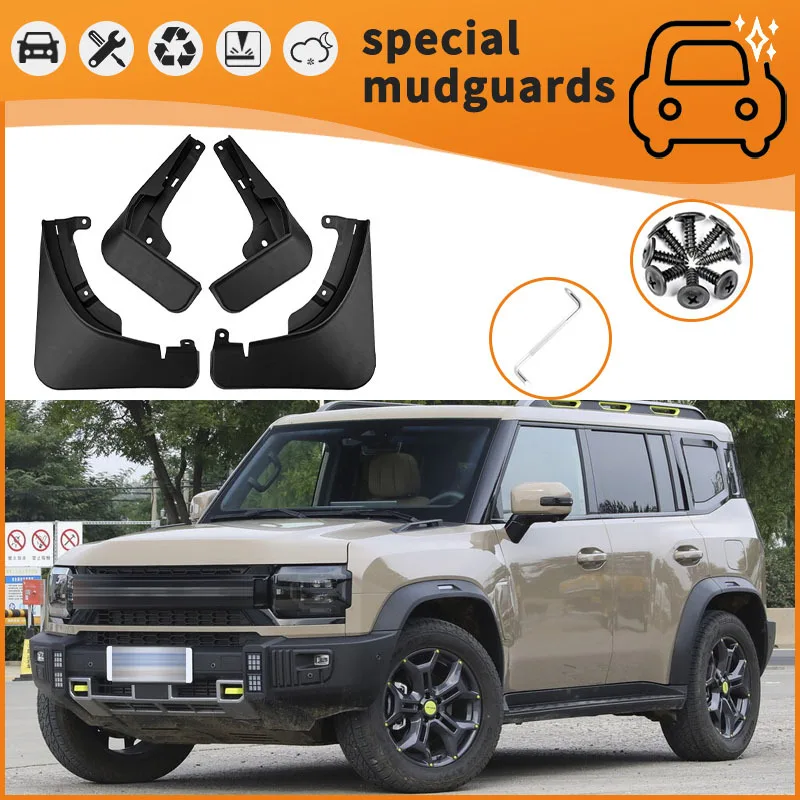 

Suitable for 23-24 Jietu Traveler fender car tire anti-splash mudguard
