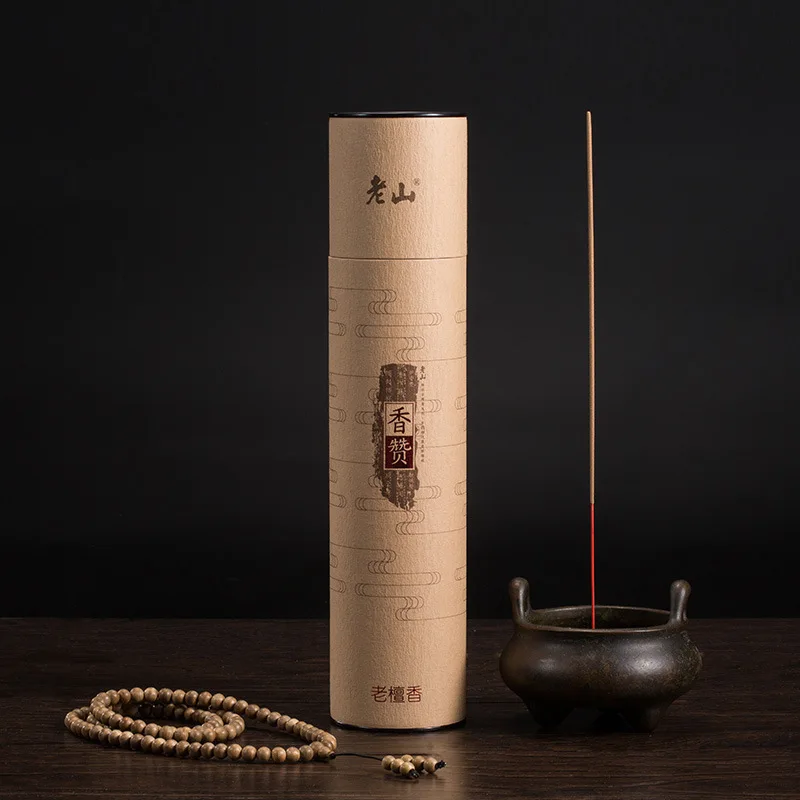Bâtonnets d'encens en bois d'agar et bois de santal pour offrir aux dieux, culte du Bouddha, salles d'étude, méditation, favorise le sommeil, purifie l'air, bâtonnets de Joss