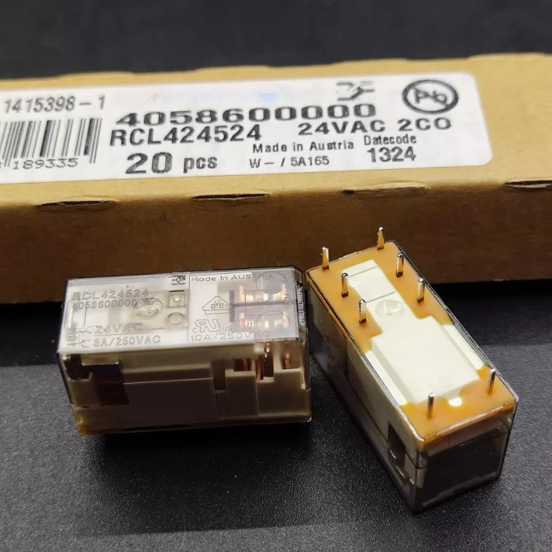 

（Brand-new）1pcs/lot 100% original genuine relay:RCL424524 24VAC 8pins 8A 4058600000