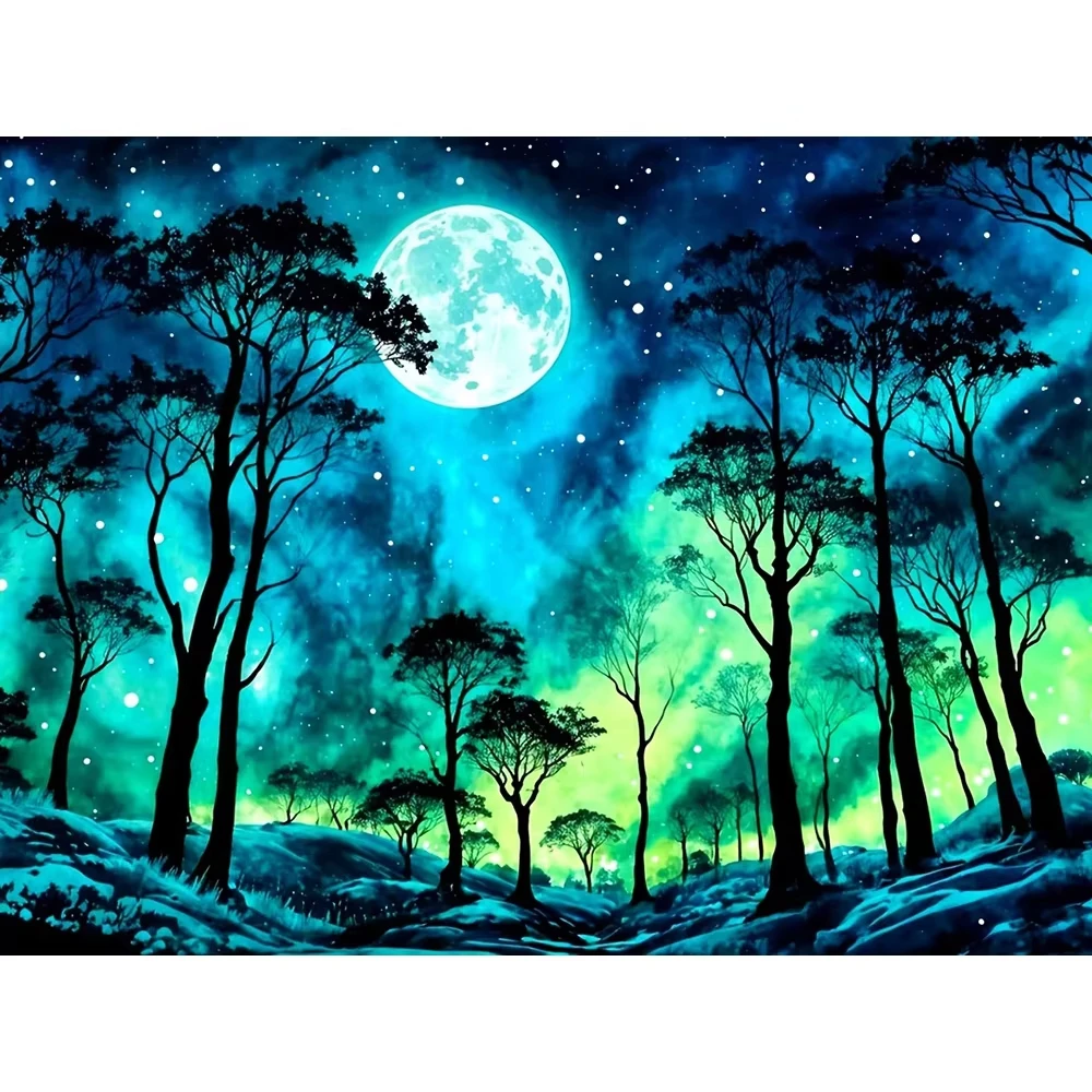 

Forest Full of Mist Scenery 500/1000/1200/2000 PCS Jigsaw Puzzles Family Activity Games for Gameroom Bedroom Gifts Home Decor