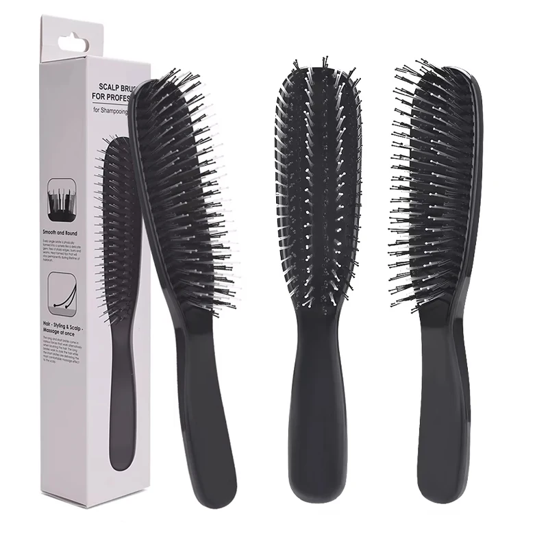 

Расческа для массажа кожи головы, антистатический массажер, щетки для волос, не завязанные, распутываются, портативная расческа для душа с волшебной ручкой, расчески для волос