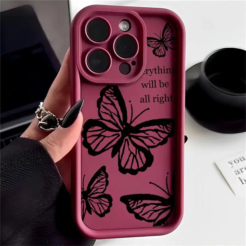 Butterfly Case for Infinix Note 30 GT 10 Pro Hot 40 30i 30 20 10 Play 40i Zero 30 Tecno Camon 20 Spark 10 20C Smart 8 7 Cover