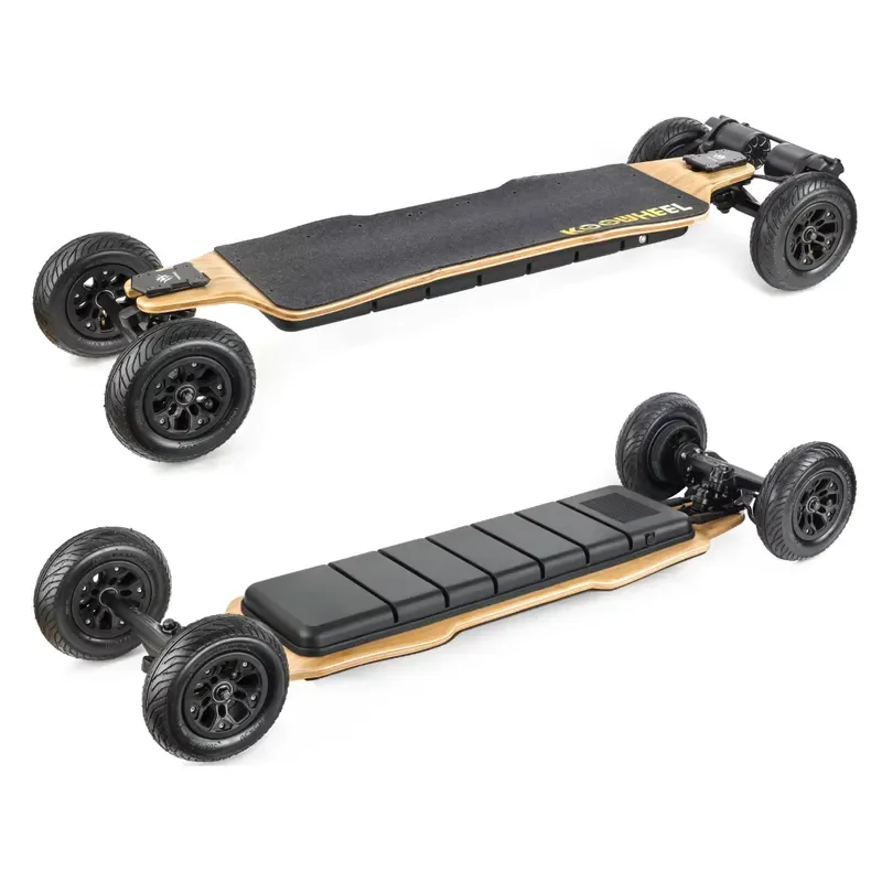 for 3500W Dual Belt Motor 15Ah Battery Maple Bamboo Board Capsule Inflatable Wheel 50KM Range