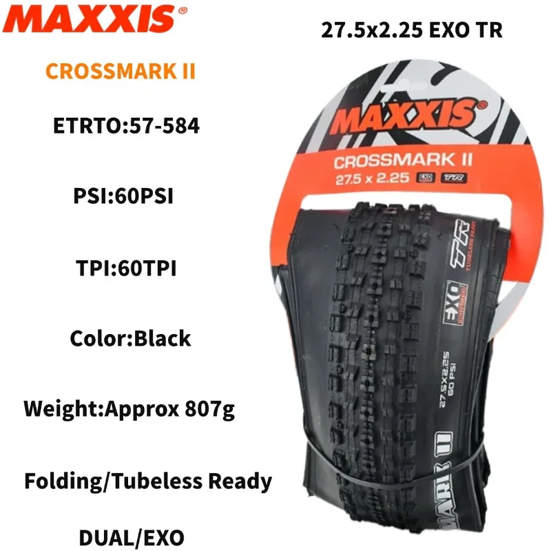 Maxxis CROSSMARK II Mountain Bike Tire 26/27.5/29x2.1/2.25
