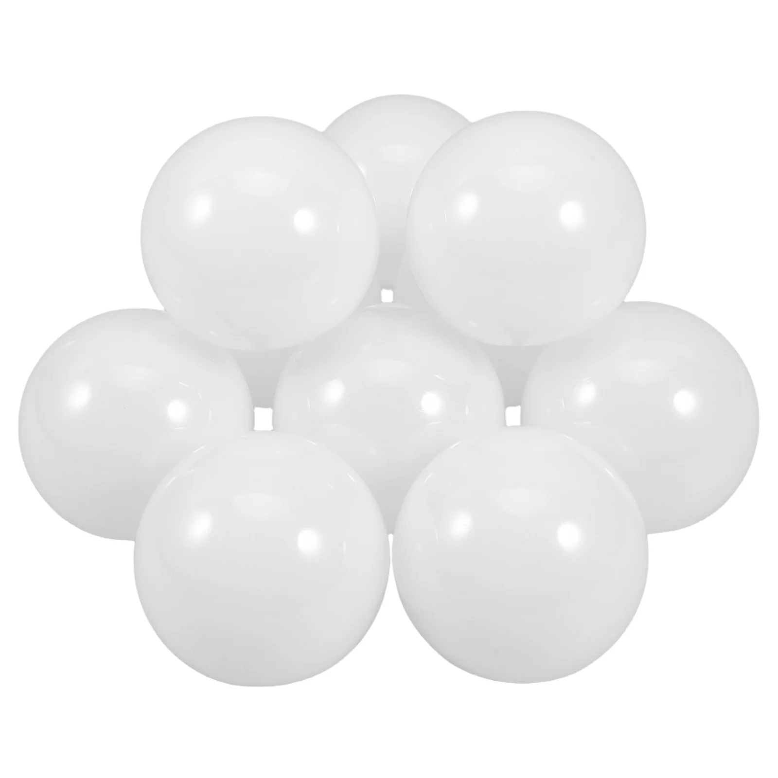 

10Pcs Lamp Shade Replacement Parts Pc Material High Temperature Resistant Half Round Light Cover for LED Bulbs Modern Fixture