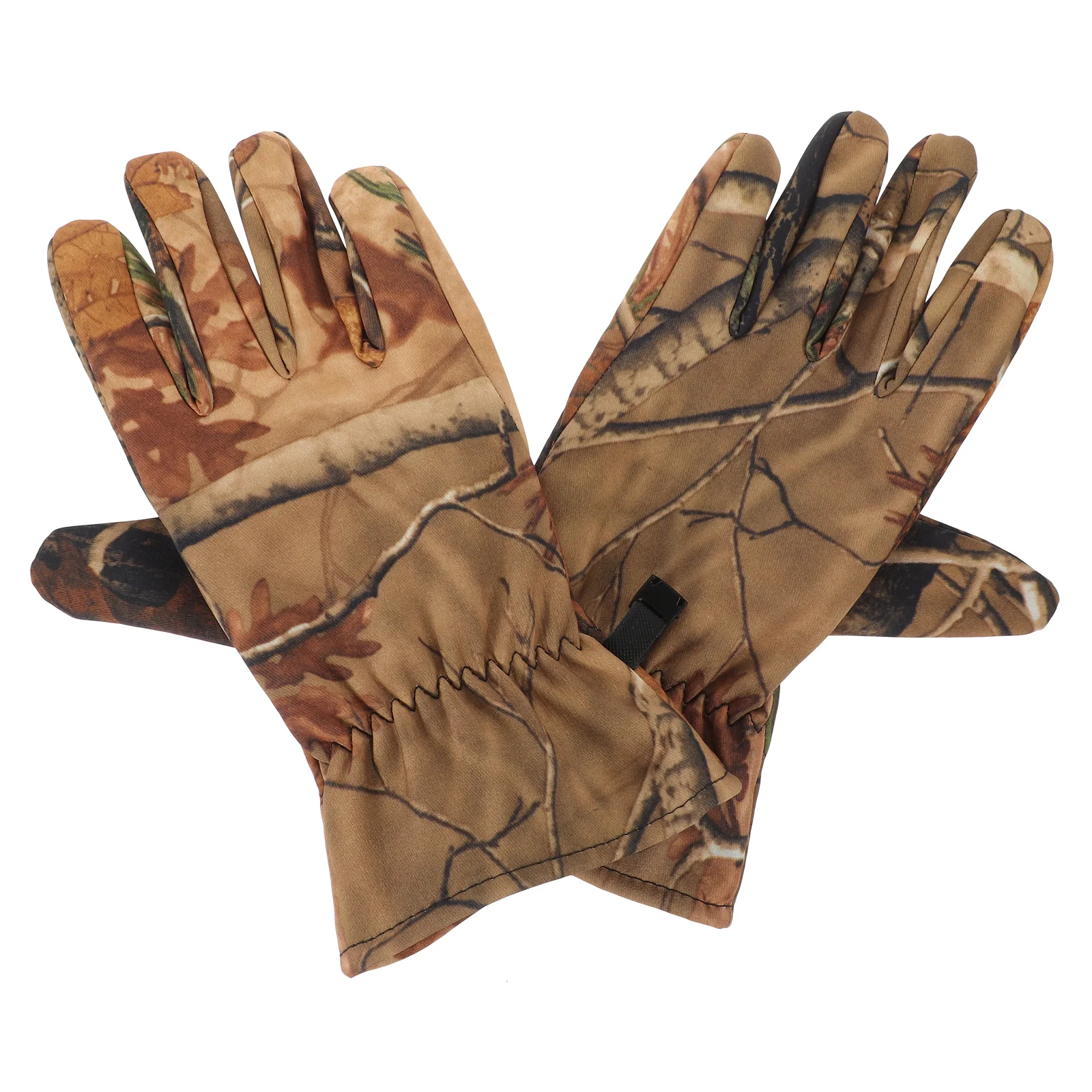 Solomon-Gants de chasse coordonnants à doigts complets, gants d'équitation chauds, coupe-vent épais, camouflage