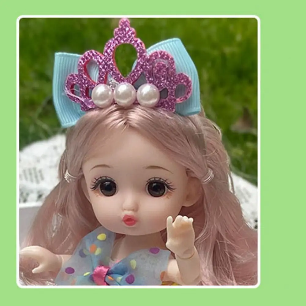 16 cm große Augen, Prinzessin, BJD-Puppe, 13 Gelenke, koreanischer Make-up-Look, 16 cm Bjd-Puppe, süßer, sicherer Kunststoff, 13 bewegliche Gelenke, Mini-Mädchenspielzeug