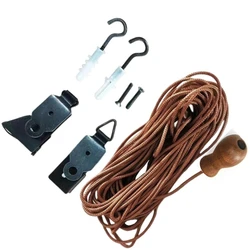 Bamboo Roller Shade Cords Rolling Curtain Replacement Parts Blinds Accessories Dropship