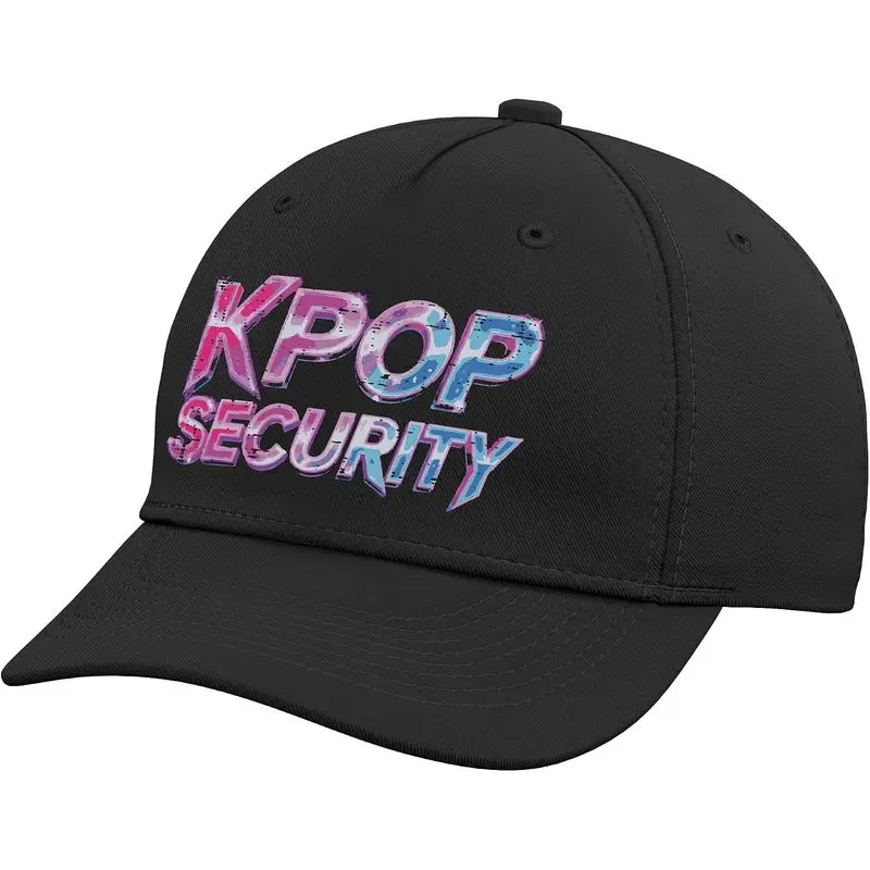 Kpop Security Funny K-Pop Birthday Party Boys Kids Youth Men Adjustable Baseball Hat