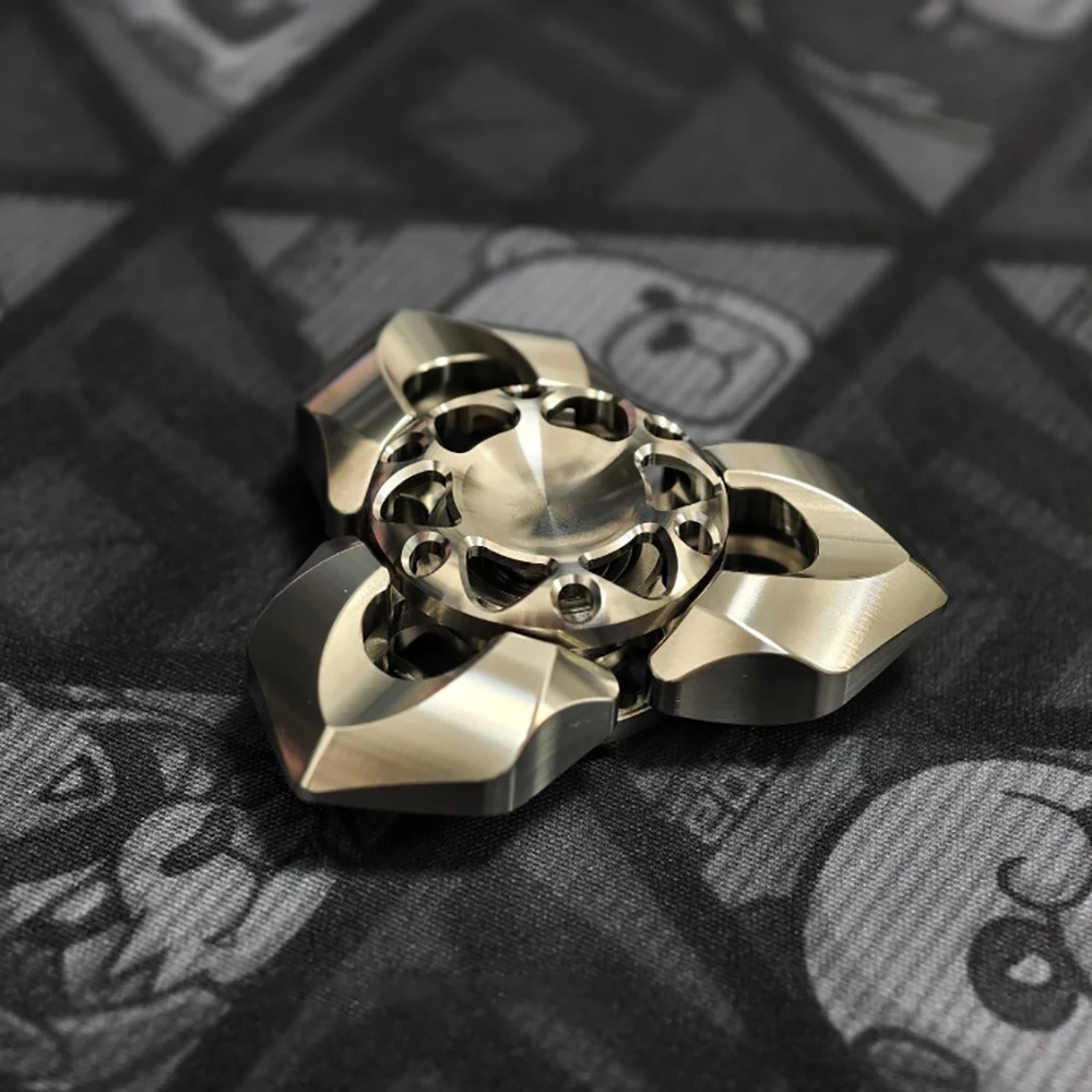 KillAll Unhappy EDC LIAN 2.0 Fidget Spinner Stress Relief Fidget Toy Adult Three-Bladed Spinner Handling Feel Original Design
