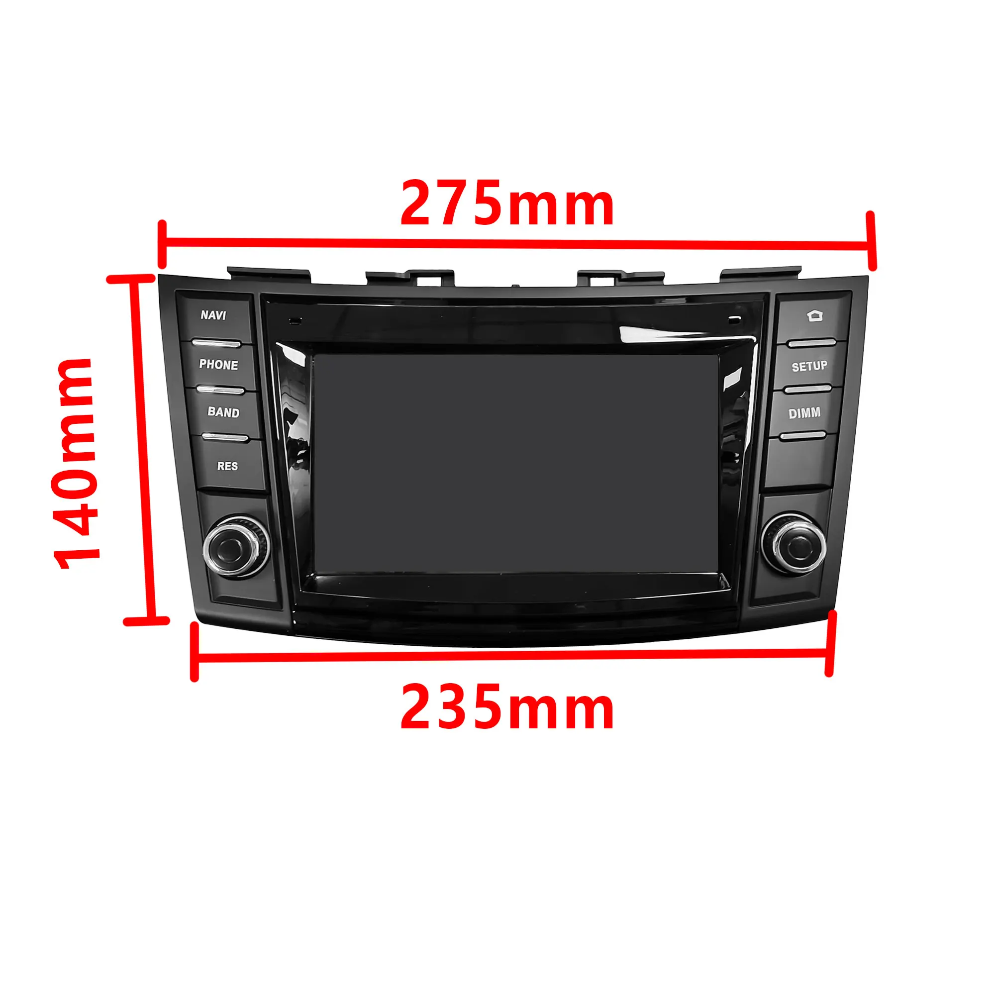 CHSTEK Wireless CarPlay Android 13 For Suzuki Swift 4 2011 2012 2013 2014 2015 2016 2017 Touchscreen Multimedia 4G GPS WiFi BT