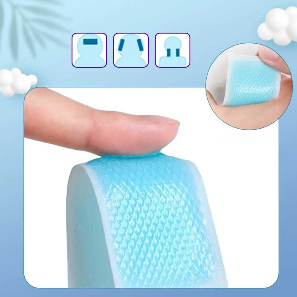 10/50/100 قطعة حمى أسفل رقعة التبريد الجليد هلام تخفيف الصداع الدوخة الحرارة انخفاض درجة الحرارة هيدروجيل