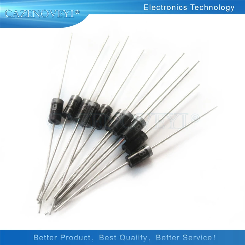 100pcs/lot Schottky Rectifier Diode 1N5817 1N5819 1N5399 1N4937 1N4004 1N4001 1N4007 UF4007 HER107 FR207 FR157 FR107 RL207 DO-41