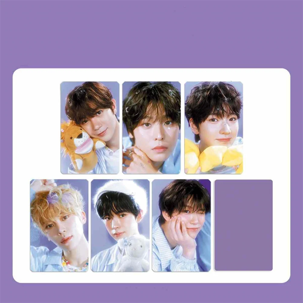 6Pcs/Set Kpop Idols YUSHI SION SAKUYA 2025 Season's Greetings Photocards High Quality Double Sides Printing LOMO Cards RYO Gifts