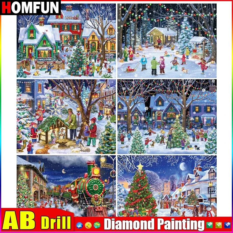 HOMFUN AB Diamond Painting \