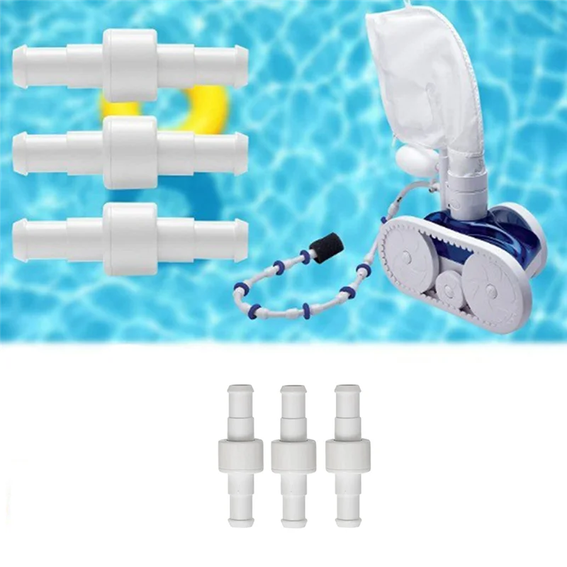 

Reliable 3Pcs Hose Swivel White Pool Hose D20 For Polaris 180 280 380 Pool Cleaner Ball Bearing Swivel Pool Cleaner Replacement