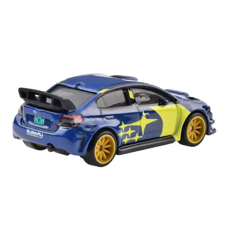 Hot Wheels Premium Collector Cars Subaru Impreza WRX & 16 Subaru WRX STI 1/64 Gjutna leksaksfordon 8 best sales Hot Wheels Subaru WRX STI - №3
