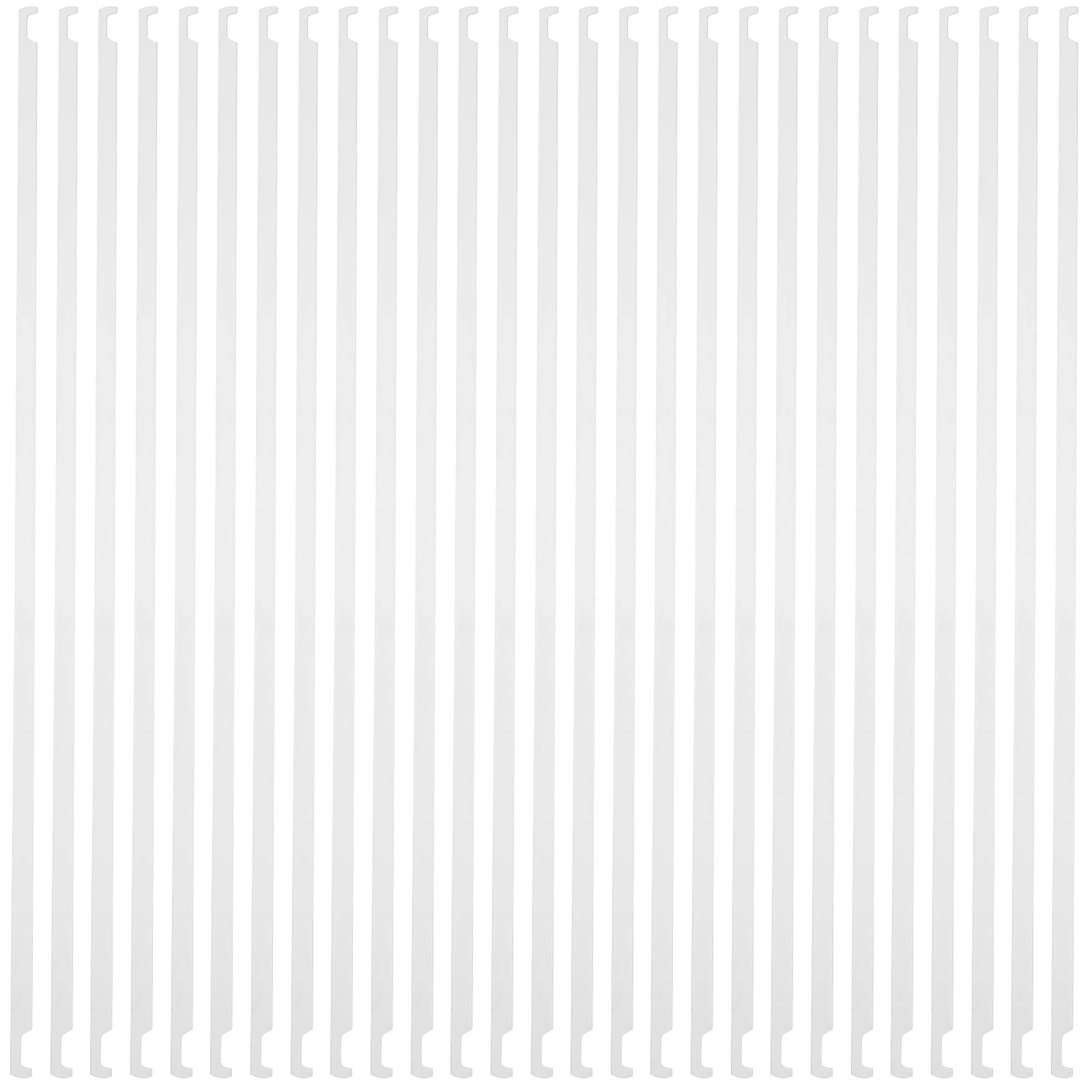 

20pcs Hanging File Bars With Hook Metal Office Rods File Folder Rails Wall Mounted Document Holder Organizer Clips For Office