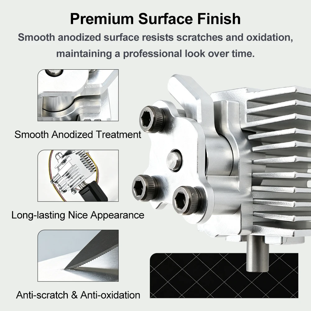 Nowy Radiator Quick-Release Kobra S1 do Anycubic, Czujnik Naciągu Kobra S1, Radiator Chłodzący Kobra S1, Akcesorium do Drukarki 3D — zdjęcie produktu 6