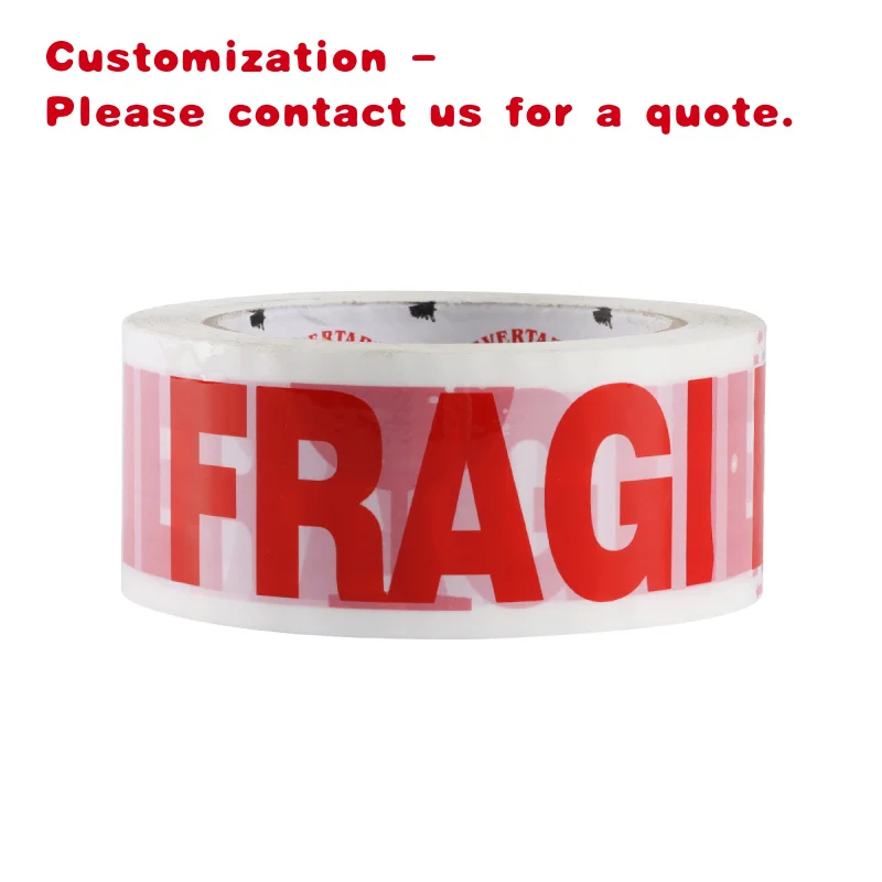 custom.China Custom Printing Packing Tape High Quality Waterproof Acrylic Single-sided Carton Sealing Packing Tap