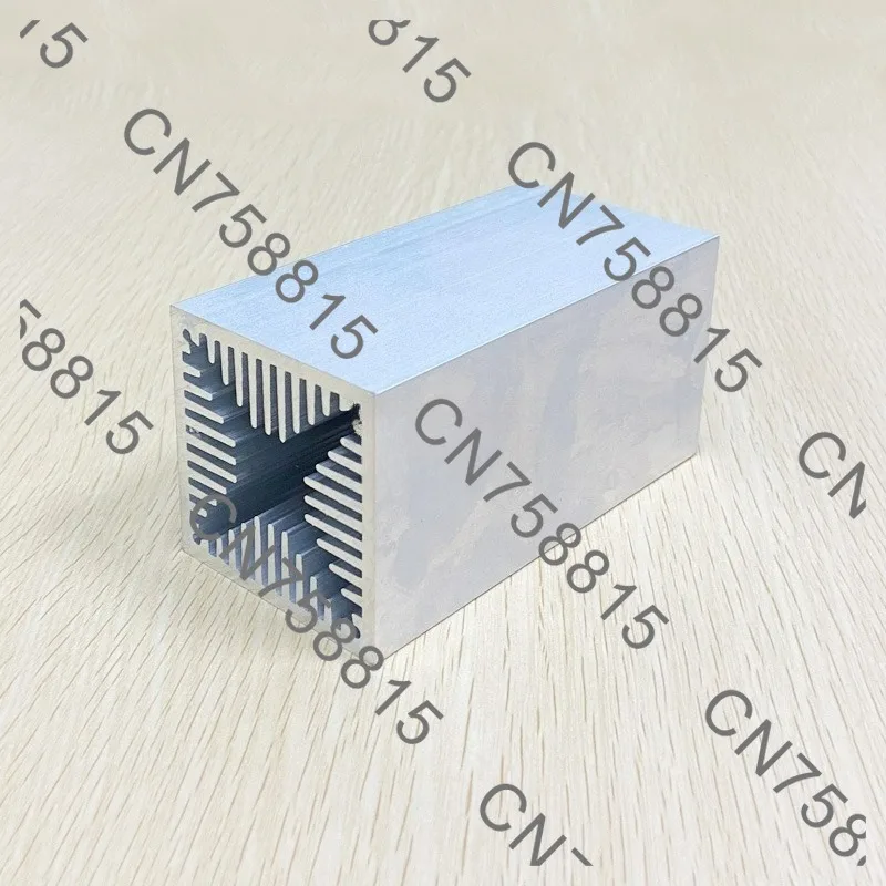 For Electronic Triode，50*50*100 High Power Air-Cooled Radiator Wind Tunnel Heat Sink