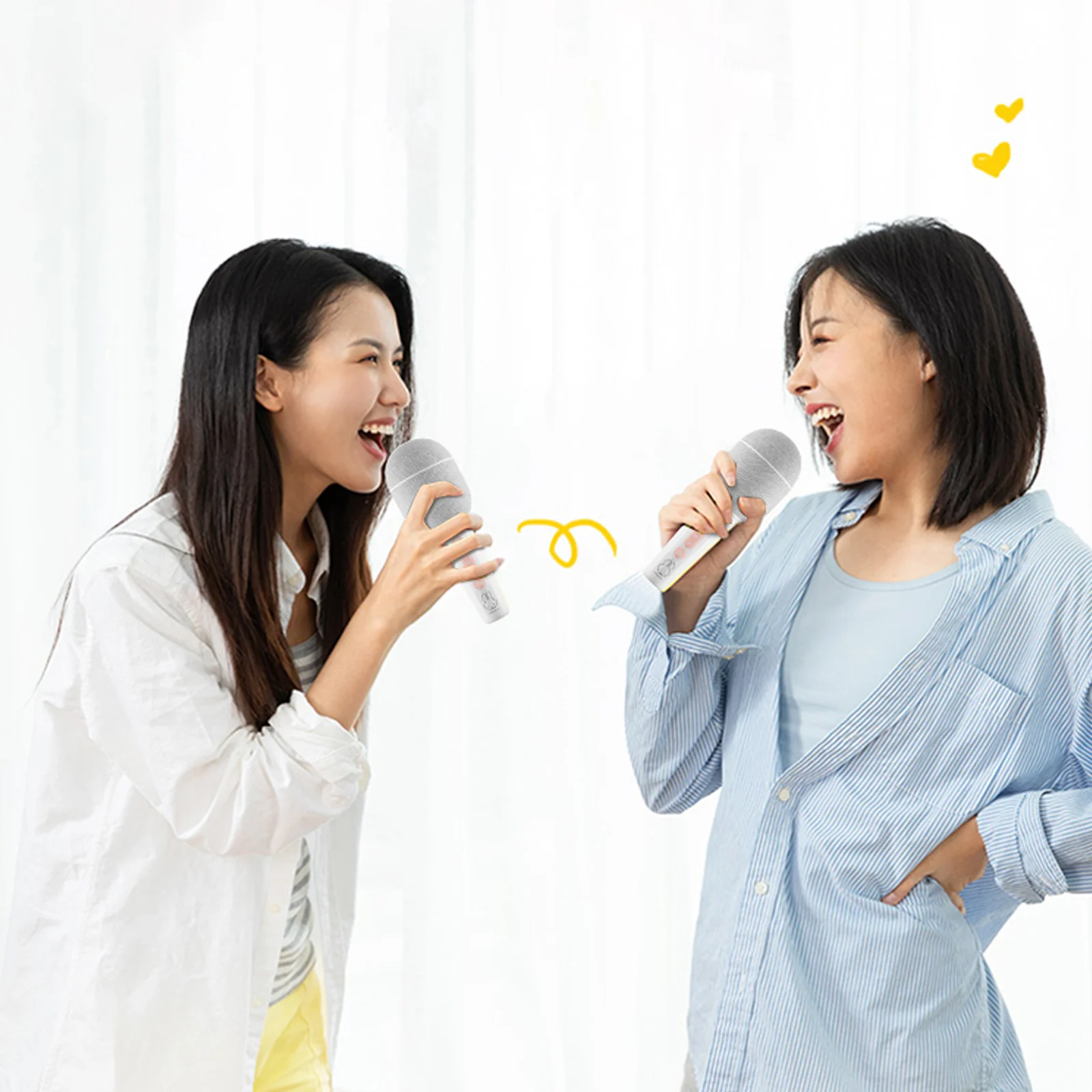 Miffy X Mipow Wireless Karaoke Microphone Bluetooth Handheld Portable Speaker Condenser microphon Home KTV Player for Kids Gift - Image 4
