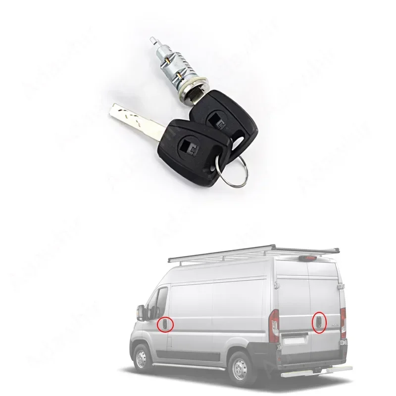 Door Lock Cylinder for Fiat Ducato 250 Citroen Relay Jumper III Peugeot Boxer III