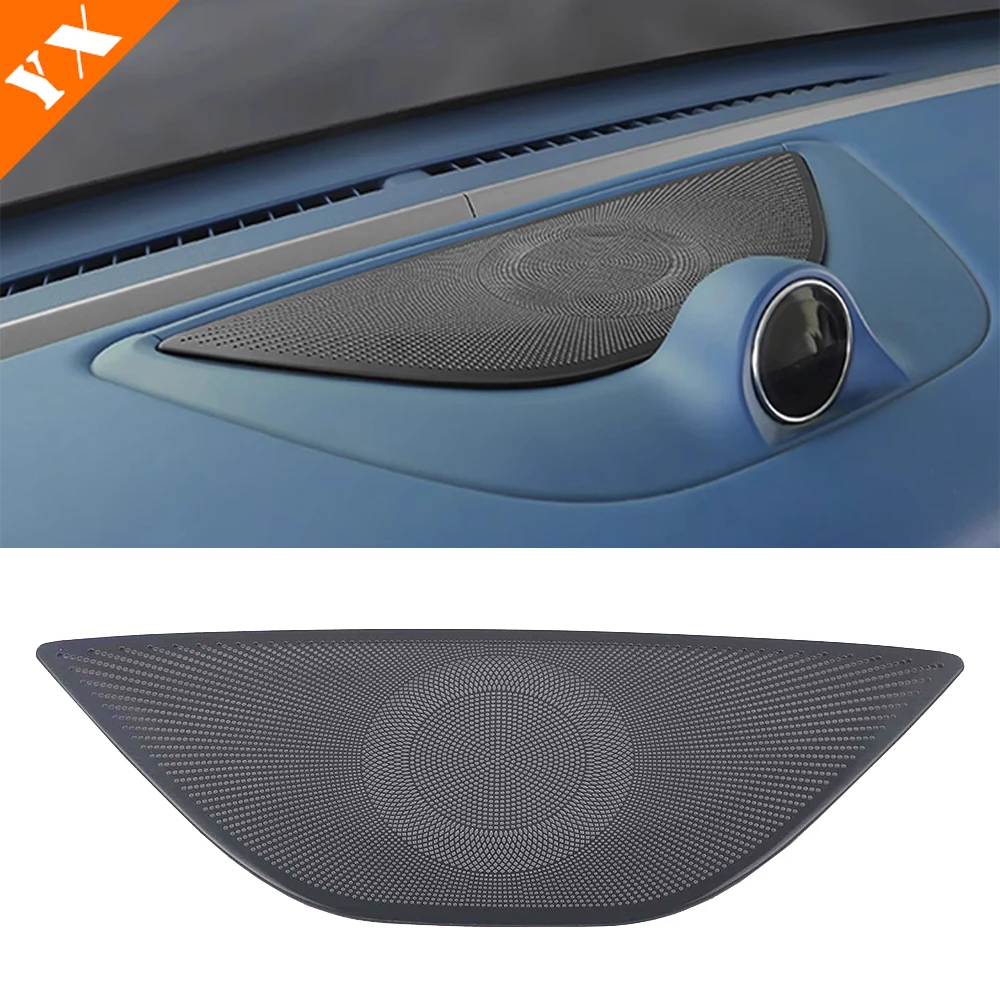 For Dongfeng Voyah Free 2021-2023 Stainless Auto Accessories Interior Door Speaker Audio Horn Cover Trim Frame Sticker Styling