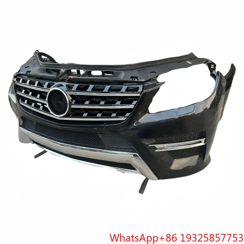 Hot-Selling  Front Bumper Body Kit for -M-Class ML W166 Composed of Front Grille for Old Cars