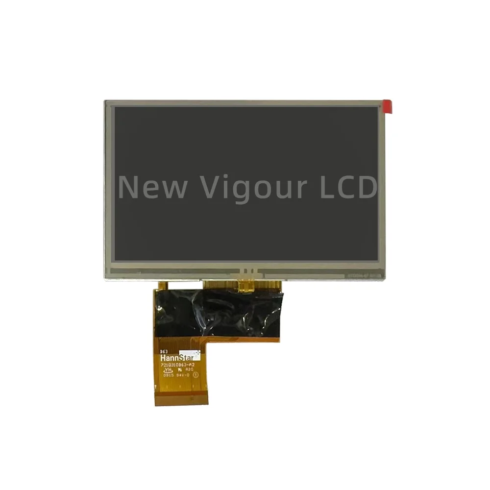 4.3” TTL 40Pin 480*272 Display HannStar HSD043I9W1-A00 HSD043I9W1-A01 7210310C63-A2 LCD Screen