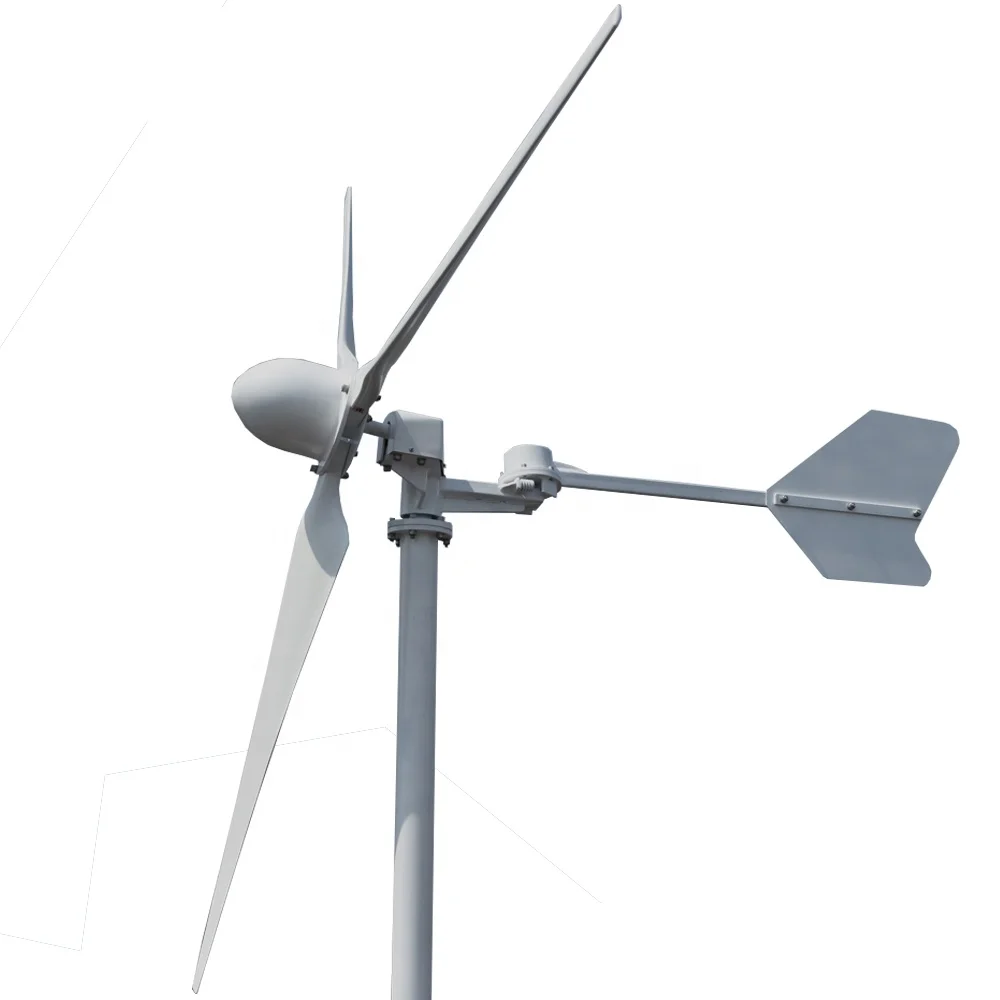 FLYT High Efficient 8KW Wind Generator 8000W 96V 110V 220V 240V 380V Horizontal Wind Turbine for Home With Hybrid Controller