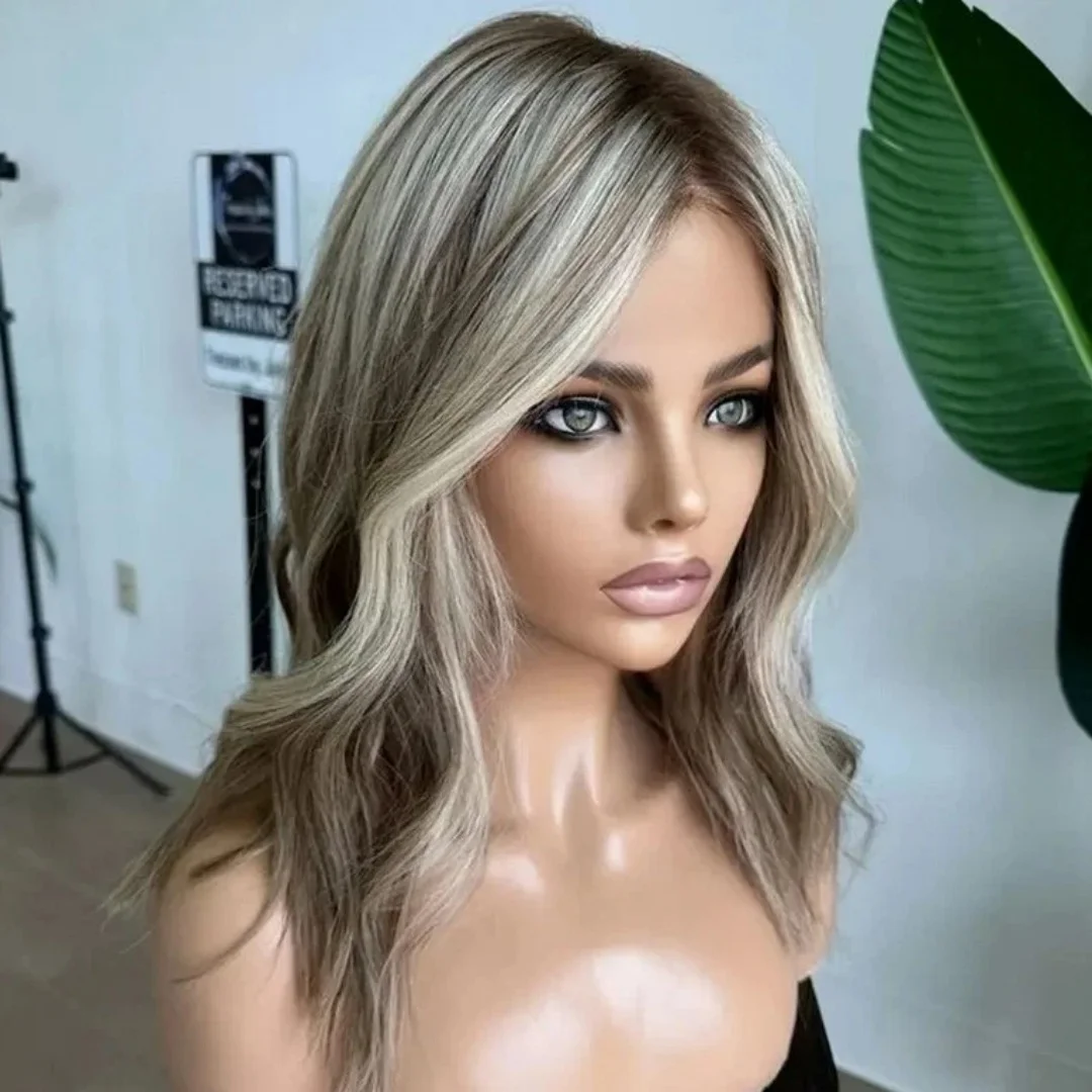 

Модные светло-каштановые коричневые синтетические парики разных цветов, пушистые натуральные прямые HD прозрачные кружевные парики из волокна брюнетки