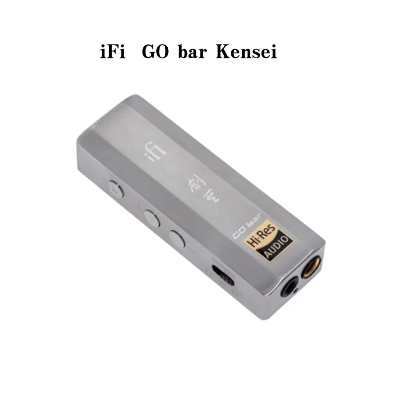 IFi GO bar Kensei Power 475mW Sword Saint Energy Bar Portable Decoding DAC AMP Headphone Amplifier Balanced Small Tail 3.5/4.4