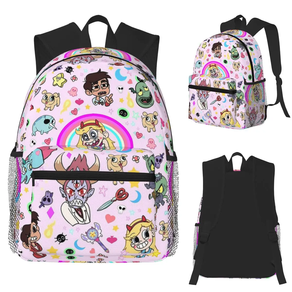 

Star VS The Forces Of Evil! Blanket Student Backpack School Bag Hiking Travel Daypack for Men Women Bookbag Shoulder Bags