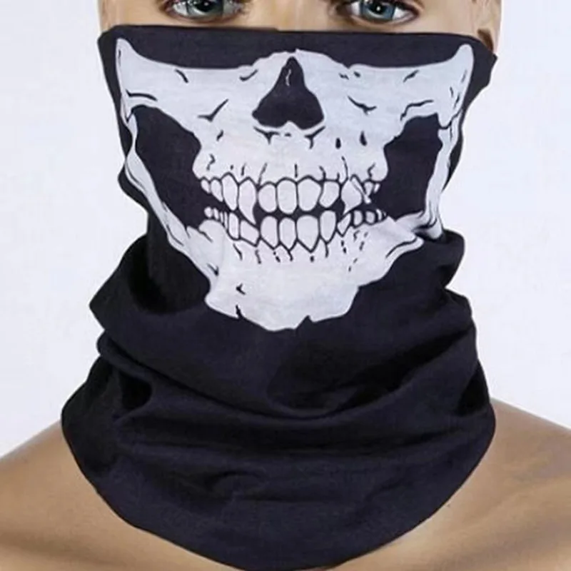 Windproof Skull Balaclava Face Mask Breathable Neck Gaiter Tube Scarf For Cycling Ski Motorcycle Hiking Sun UV Protection view 3