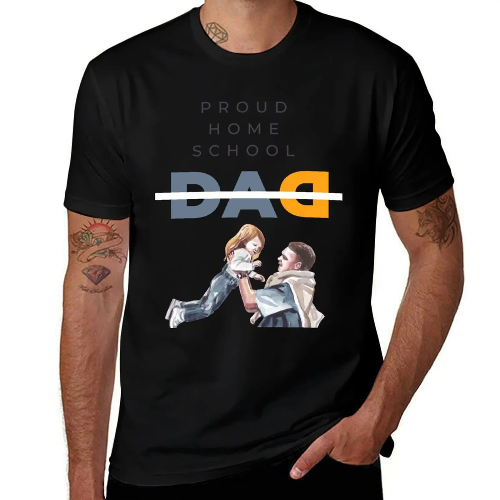 

Proud Home school Dad 2023 T-Shirt cute clothes hippie clothes tshirts for men