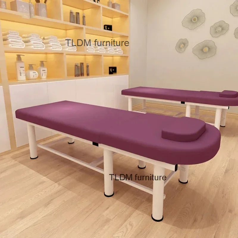 Portable Massage Bed for Beauty Salon Special Folding Bed Minimalist Salon Furniture Household Spa Stretcher for Massage Beds