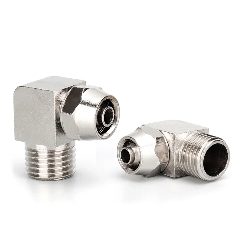 PL 4-M5 M6 Pneumatic Fitting Quick Fast for Air Hose Connector Tube OD 4 6 8 10 12MM Thread 1/8 1/4 3/8 1/2  Perslucht Fittings