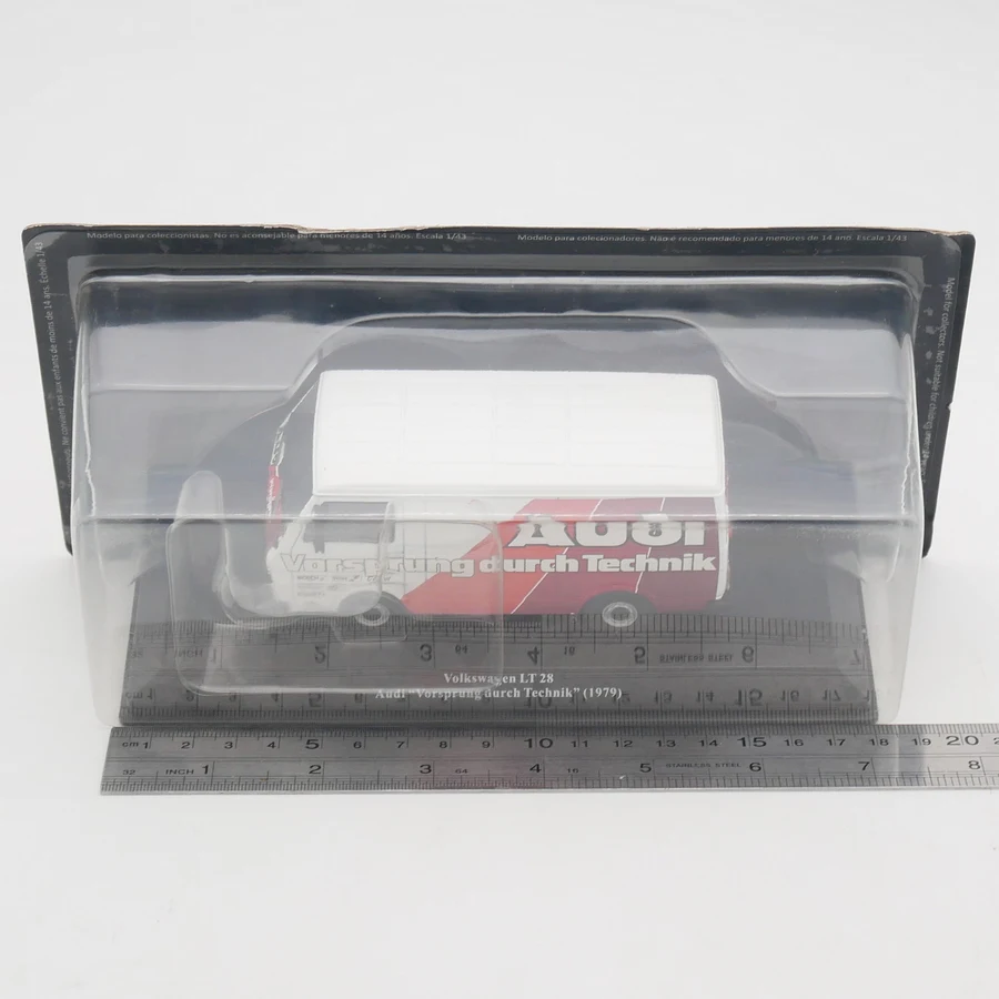 

Литой под давлением автомобили в масштабе 1:43, VW LT 28 Audi 1984 VW Van Audi Rally Team, модель автомобиля из сплава, Коллекционная игрушка, подарок, сувенир, украшение для дисплея